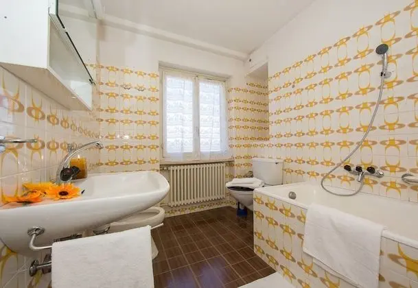 Family Apart Daire, Birden Çok Yatak, 2 Banyolu, Bahçeli (Chalet Cademario)