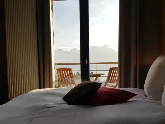 Panoramic Tek Büyük Yataklı Oda, Özel Banyo, Göl Manzaralı (Charme)