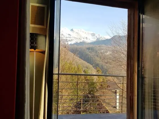 Panoramic Tek Büyük Yataklı Oda, Özel Banyo, Göl Manzaralı (Charme)