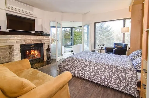 Panoramic Daire, 1 Yatak Odası, Dağ Manzaralı (Condo Mont Sainte-Anne, 2017)