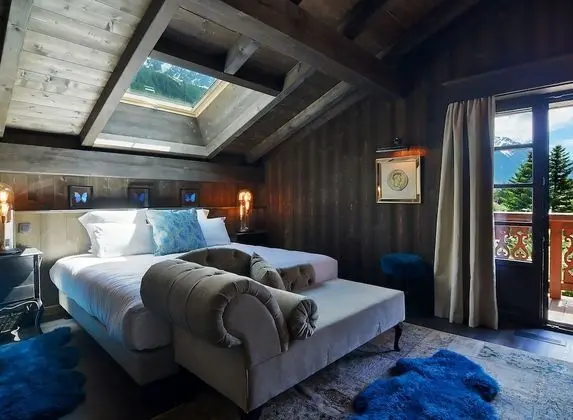 Superior Tek Büyük veya İki Ayrı Yataklı Oda, Balkon, Dağ Manzaralı (Cristal)