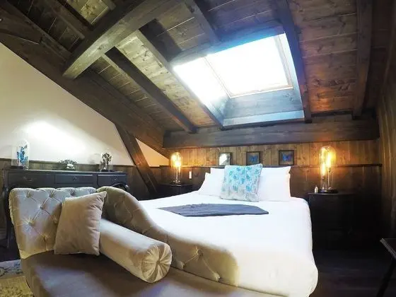 Superior Tek Büyük veya İki Ayrı Yataklı Oda, Balkon, Dağ Manzaralı (Cristal)