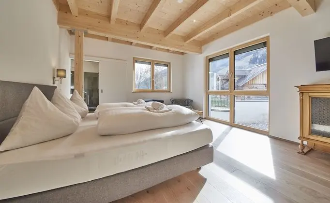 Luxury Dağ Evi, 3 Yatak Odası, Dağ Manzaralı (Chalet)