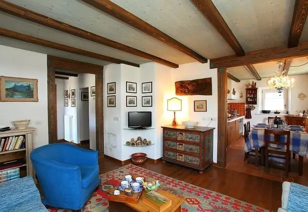 Family Apart Daire, Birden Çok Yatak, 2 Banyolu, Bahçeli (Chalet San Valentino)