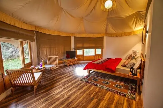 Deluxe Dağ Evi, 1 Çift Kişilik Yatak, Dağ Manzaralı