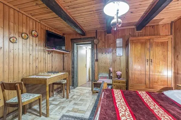 Family Dağ Evi, 2 Çift Kişilik Yatak, Bahçeli (Chalet Tri Breze With Whirlpool)