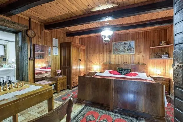 Family Dağ Evi, 2 Çift Kişilik Yatak, Bahçeli (Chalet Tri Breze With Whirlpool)