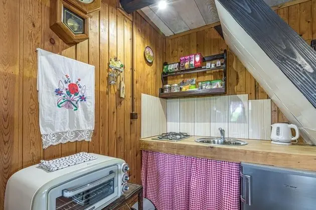 Family Dağ Evi, 2 Çift Kişilik Yatak, Bahçeli (Chalet Tri Breze With Whirlpool)