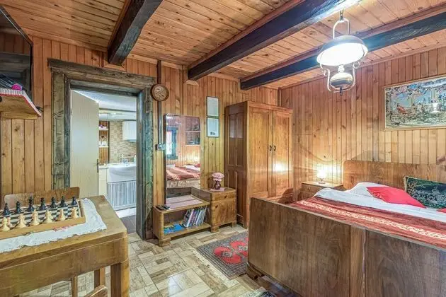Family Dağ Evi, 2 Çift Kişilik Yatak, Bahçeli (Chalet Tri Breze With Whirlpool)