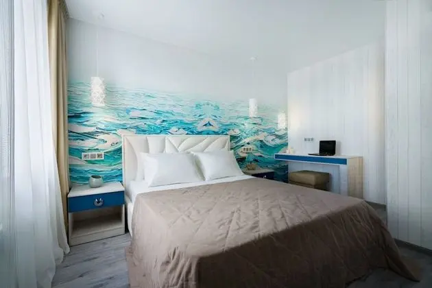 Deluxe Oda, 1 Çift Kişilik Yatak ve Çekyat (Sea)