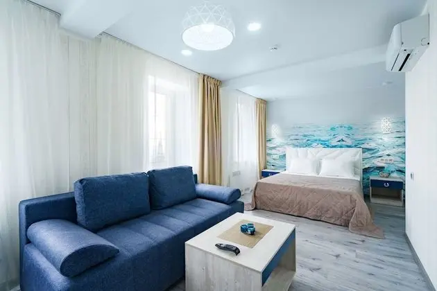 Deluxe Oda, 1 Çift Kişilik Yatak ve Çekyat (Sea)