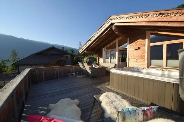 Deluxe Dağ Evi, 4 Yatak Odası, Dağ Manzaralı