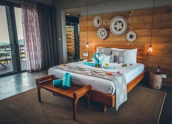 Deluxe Dağ Evi, 1 Büyük (Queen) Boy Yatak, Sigara İçilmez, Deniz Manzaralı