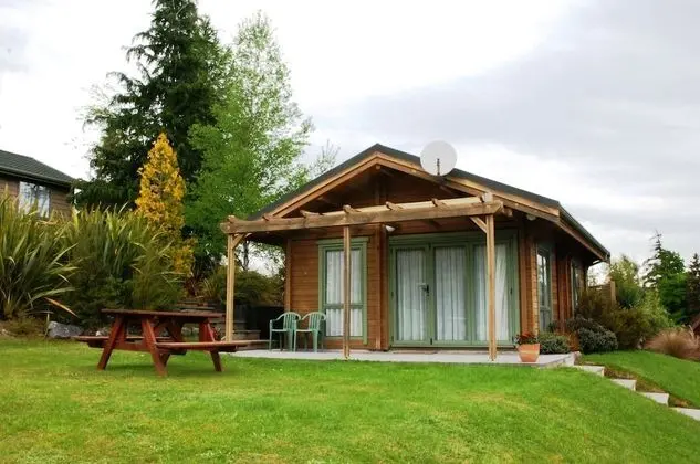 Dağ Evi, 1 Yatak Odası (One Bedroom Spa Chalet (Queen))