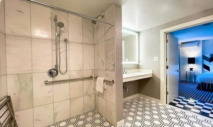 Premier Süit, 1 En Büyük (King) Boy Yatak, Engellilere Uygun (Roll-in Shower)
