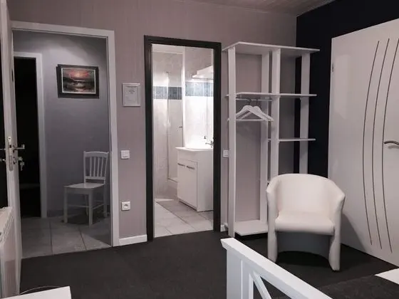 Superior Tek Büyük Yataklı Oda, Özel Banyo (Chambre Myrtille)