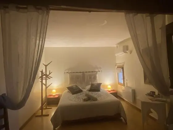 Tek Büyük Yataklı Oda (Nuit étoilée)