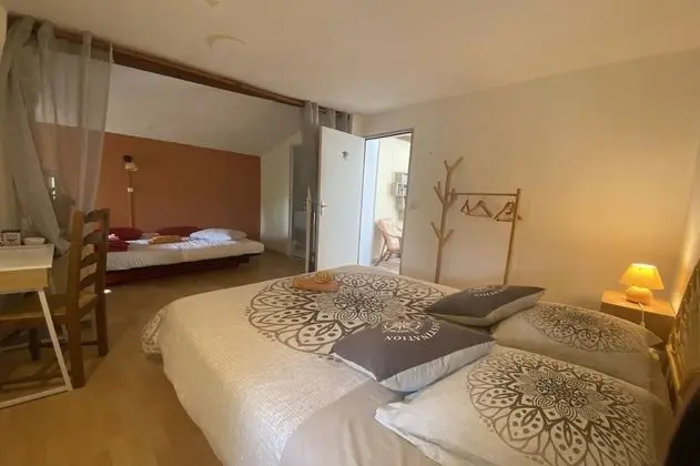 Tek Büyük Yataklı Oda (Nuit étoilée)