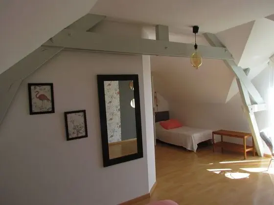 Üç Kişilik Oda, Banyolu/Duşlu, Bahçe Manzaralı (ARGOAT)