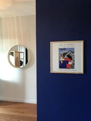 Deluxe Süit, Özel Banyo, Bahçe Manzaralı (Bleu Klein)