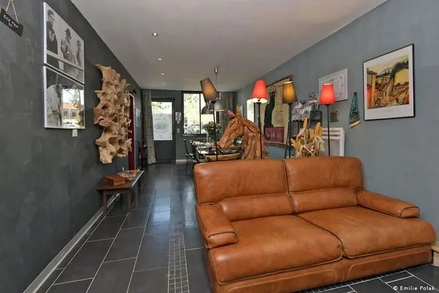 Luxury Tek Büyük Yataklı Oda, Banyolu/Duşlu, Bahçe Manzaralı (Chambre Zen)