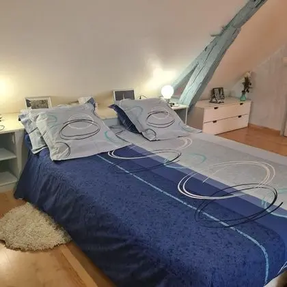 Comfort Üç Kişilik Oda, Banyolu/Duşlu, Bahçe Manzaralı (Les Bleuets)