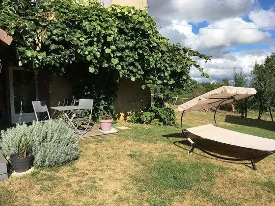 Panoramic Tek Büyük Yataklı Oda, 1 Çift Kişilik Yatak, Özel Banyo, Bahçe Manzaralı (Rez de Jardin)