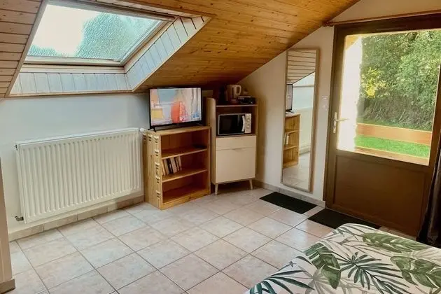 Comfort Tek Büyük Yataklı Oda, Sigara İçilmez, Bahçe Manzaralı (Anglaise)