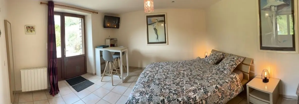 Superior Üç Kişilik Oda, Sigara İçilmez, Bahçe Manzaralı (Fleurie)