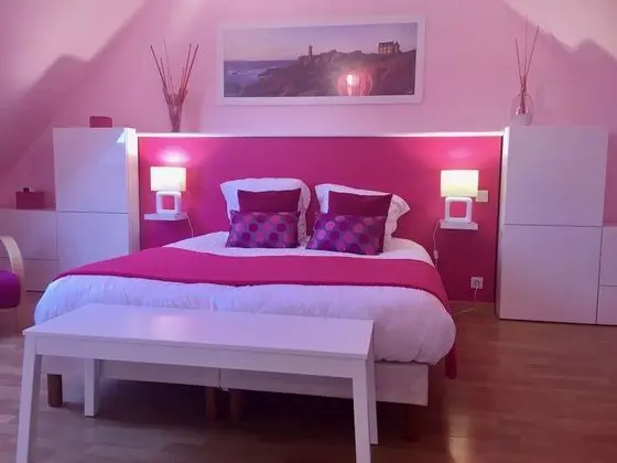 Tek Büyük Yataklı Oda (Les Hortensias)