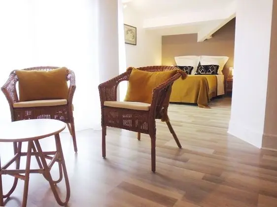 Tek Büyük Yataklı Oda, Bahçe Manzaralı (Les Genêts)