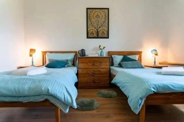 Tek Büyük veya İki Ayrı Yataklı Oda, Dağ Manzaralı