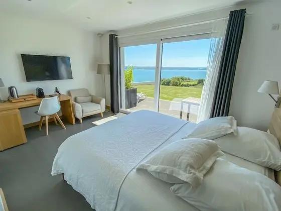 Tek Büyük Yataklı Oda, 1 Büyük (Queen) Boy Yatak, Deniz Manzaralı, Zemin Kat