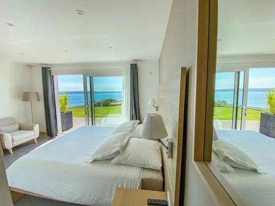 Tek Büyük Yataklı Oda, 1 Büyük (Queen) Boy Yatak, Deniz Manzaralı, Zemin Kat