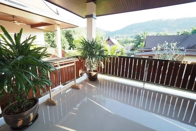 Standard Oda, Balkon, Bahçe Manzaralı