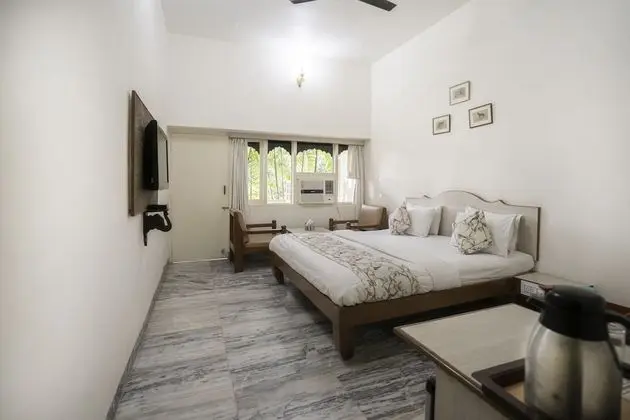 Deluxe Oda, 1 Büyük (Queen) Boy Yatak, Balkon, Bahçe Manzaralı