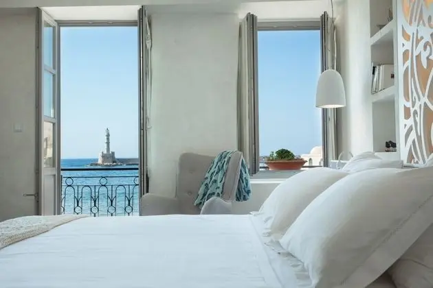 Double White suite with sea view