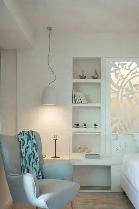 Double White suite with sea view