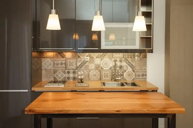 Design Apart Daire, 1 Yatak Odası, Veranda, Köşe