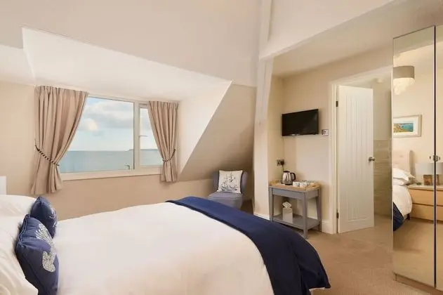 Deluxe Tek Büyük Yataklı Oda, Banyolu/Duşlu, Deniz Manzaralı (Room 10)