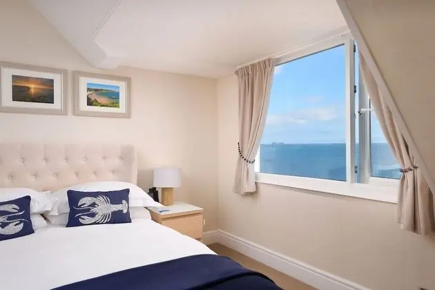 Deluxe Tek Büyük Yataklı Oda, Banyolu/Duşlu, Deniz Manzaralı (Room 10)