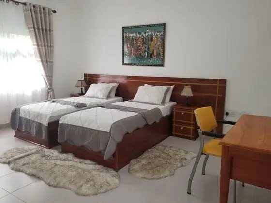 Luxury Tek Büyük Yataklı Oda, 2 Tek Kişilik Yatak, Bahçe Manzaralı