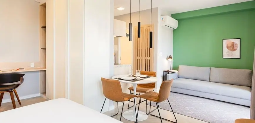 Studio Casal com Sofa cama