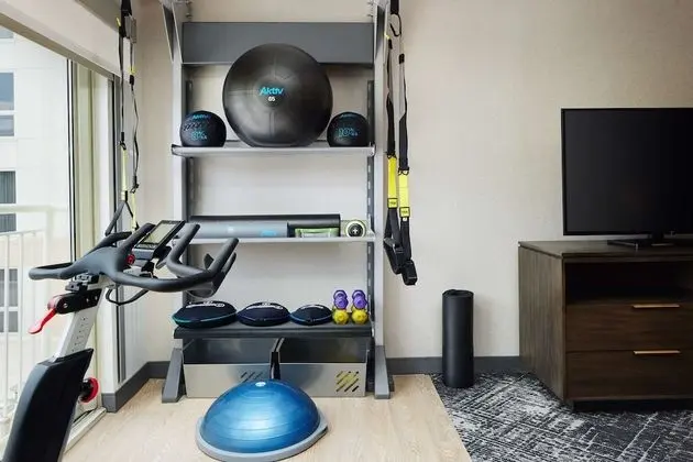 Süit, 1 En Büyük (King) Boy Yatak (Fitness Suite W/ Trx - Chin Up Bar)