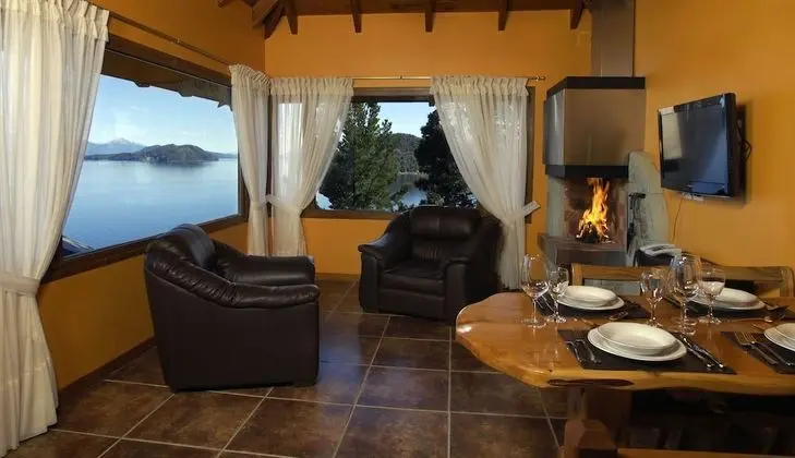 Apart Daire, 2 Yatak Odası, Teras, Göl Manzaralı (with Private Spa)