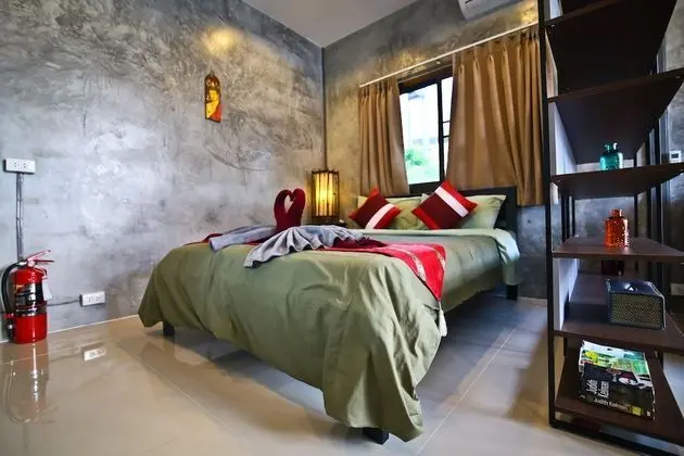 Luxury Stüdyo, 1 Yatak Odası, Küçük Mutfak, Bahçeli