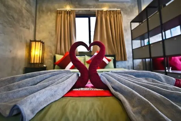 Luxury Stüdyo, 1 Yatak Odası, Küçük Mutfak, Bahçeli