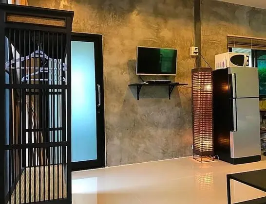 Luxury Stüdyo, 1 Yatak Odası, Küçük Mutfak, Bahçeli