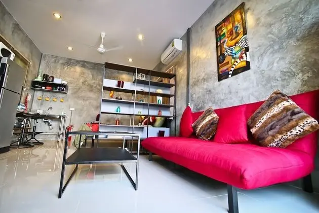 Luxury Stüdyo, 1 Yatak Odası, Küçük Mutfak, Bahçeli
