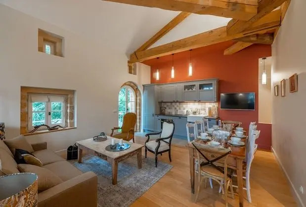 Luxury Apart Daire, Bahçe Manzaralı (Appartement du Cocher)